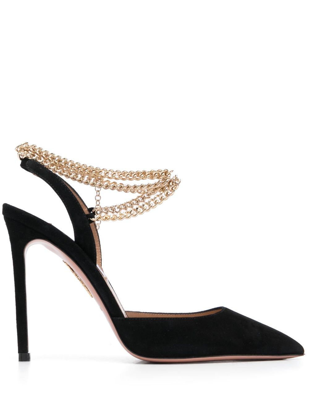 Aquazzura Flash 高跟鞋 - 黑色