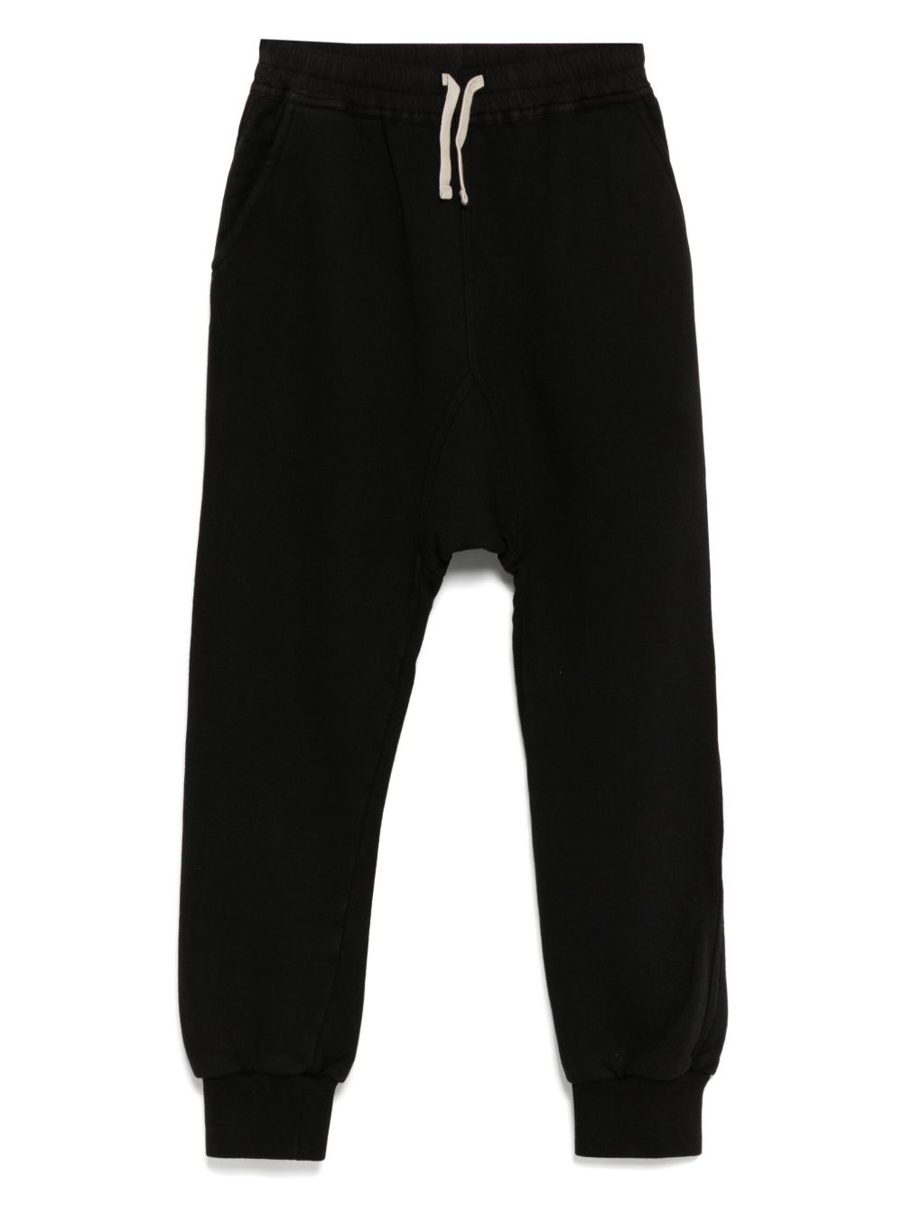 Rick Owens Kids 抽绳运动裤 - 黑色