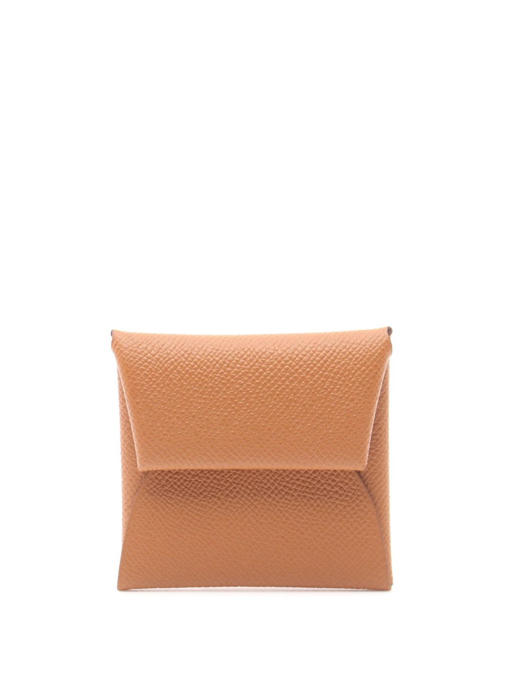 Hermès Pre-Owned Bastia 零钱包（2024年典藏款） - 褐色