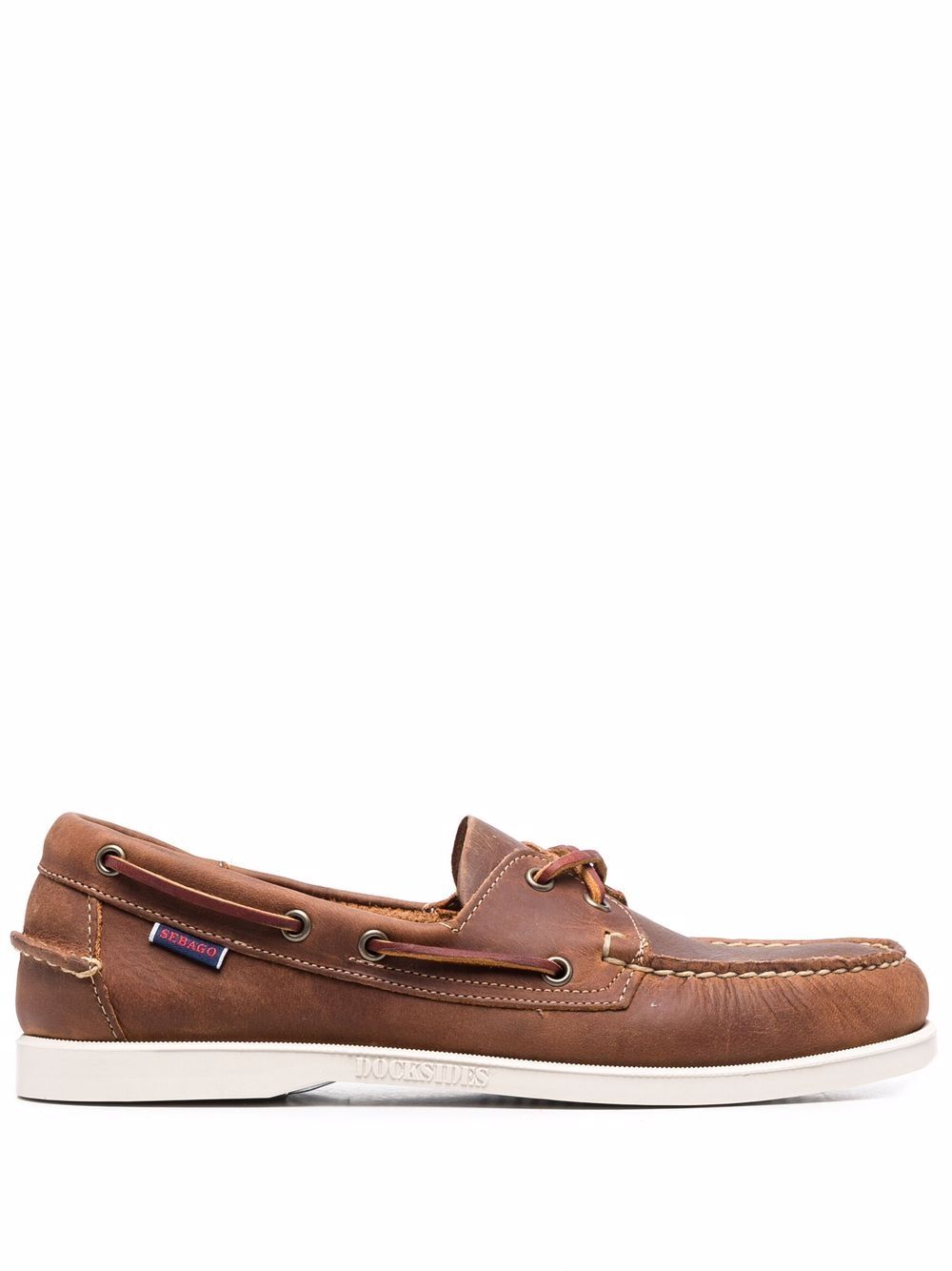 Sebago Dockside Portland 帆船鞋 - 褐色