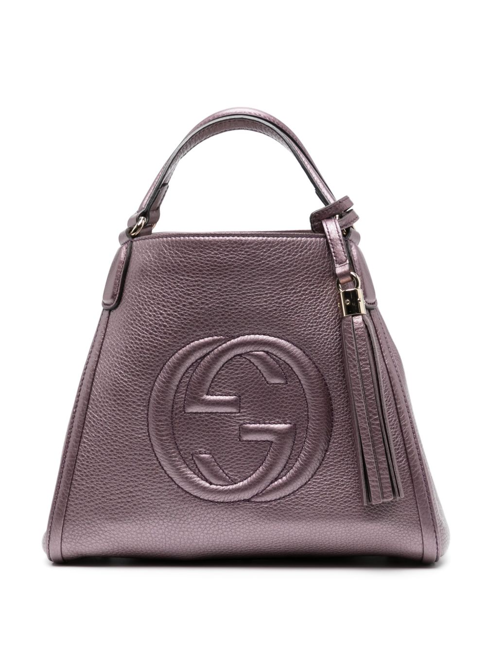 Gucci Pre-Owned Soho 两用单肩包 - 紫色