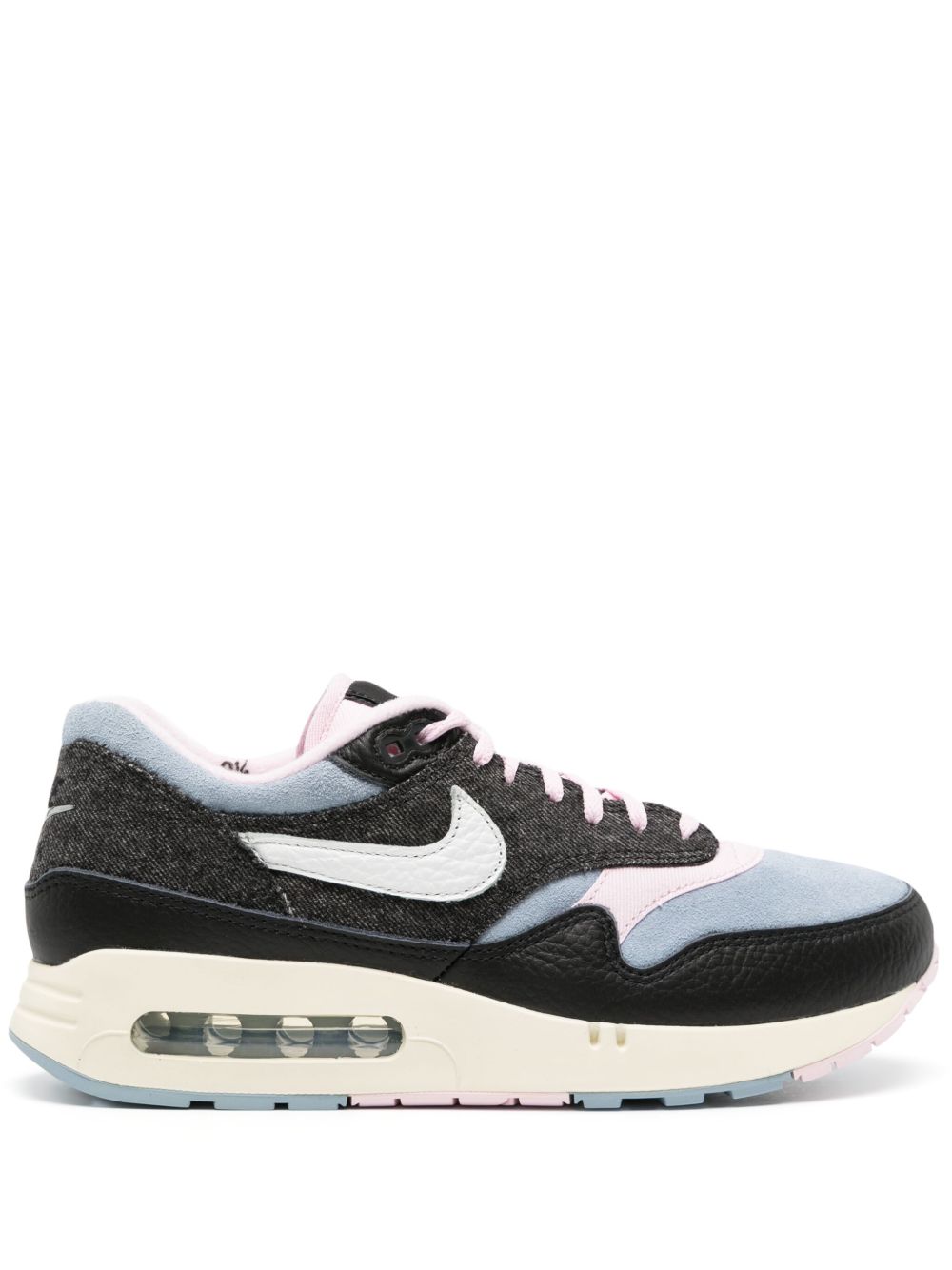 Nike Air Max 1 ’86 牛仔拼接运动鞋 - 黑色