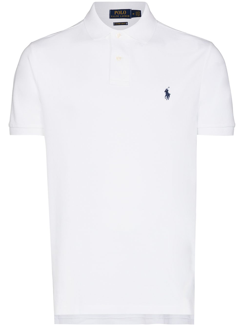 Polo Ralph Lauren logo刺绣polo衫 - 白色