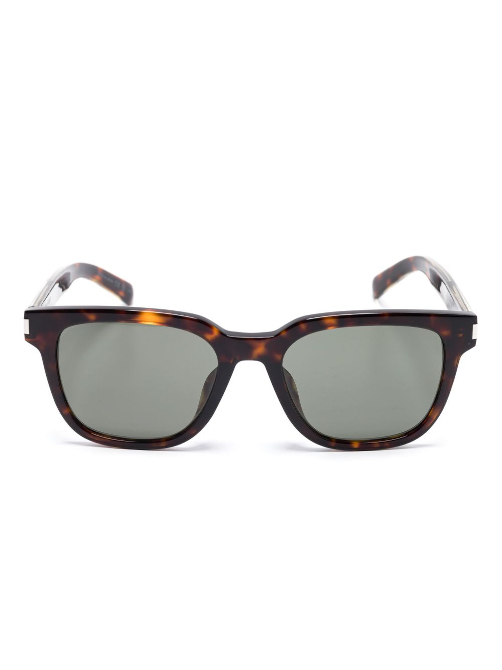 Saint Laurent Eyewear 方框太阳眼镜 - 褐色