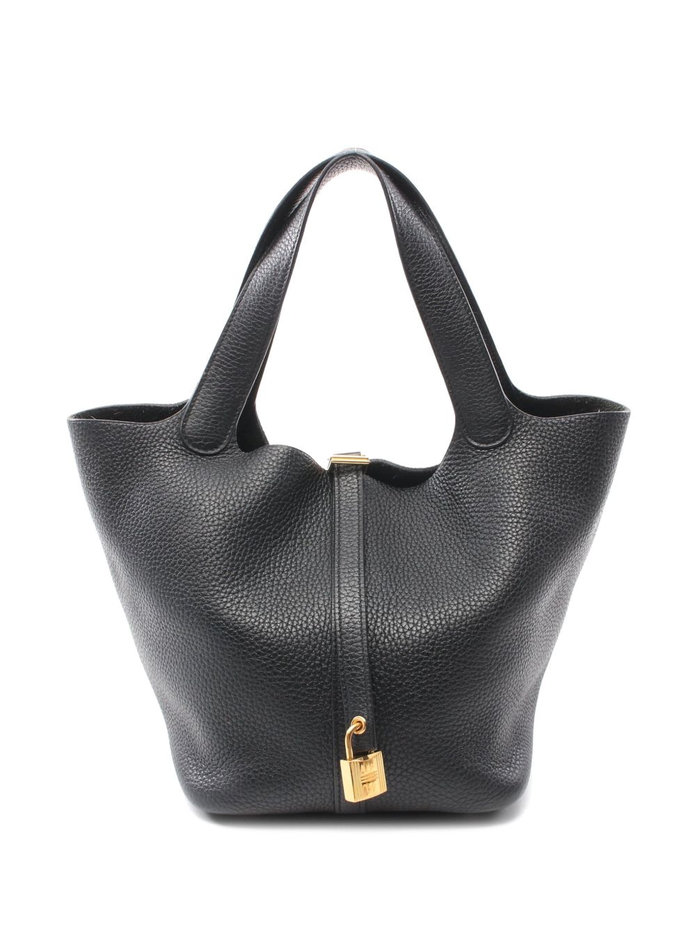 Hermès Pre-Owned Picotin Lock MM 托特包（2019年典藏款） - 黑色