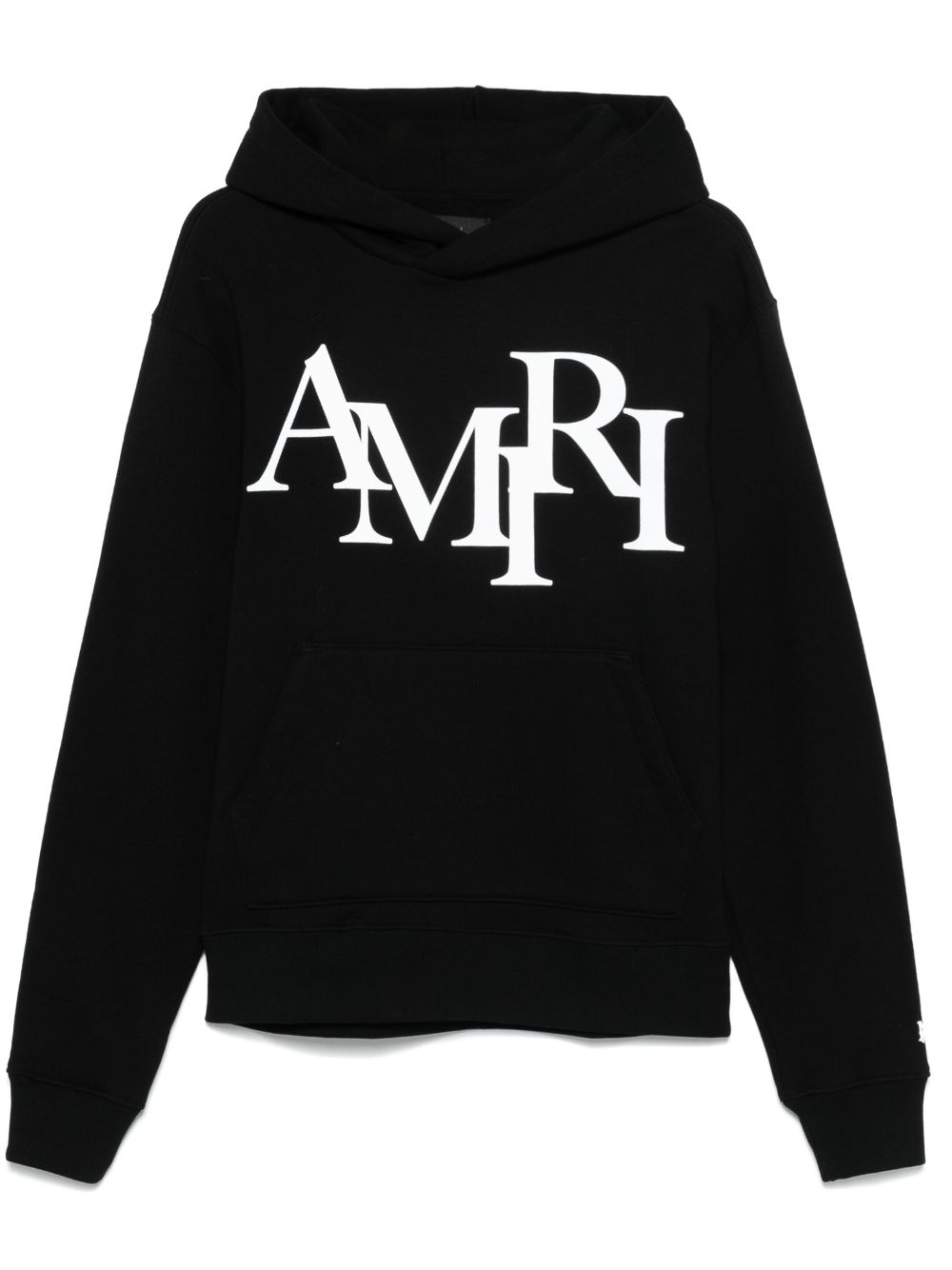 AMIRI Staggered 连帽衫 - 黑色