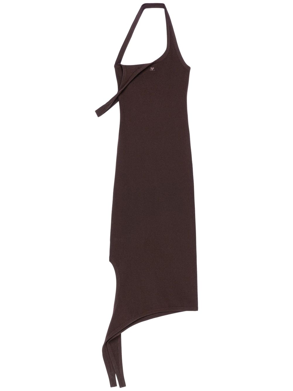 Courrèges Undressed 连衣裙 - 褐色