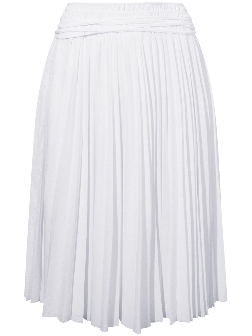 Proenza Schouler Margo 褶饰半身裙 - 白色