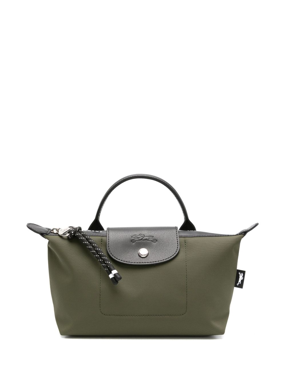 Longchamp x Econyl Le Pliage Energy logo印花手提包 - 绿色