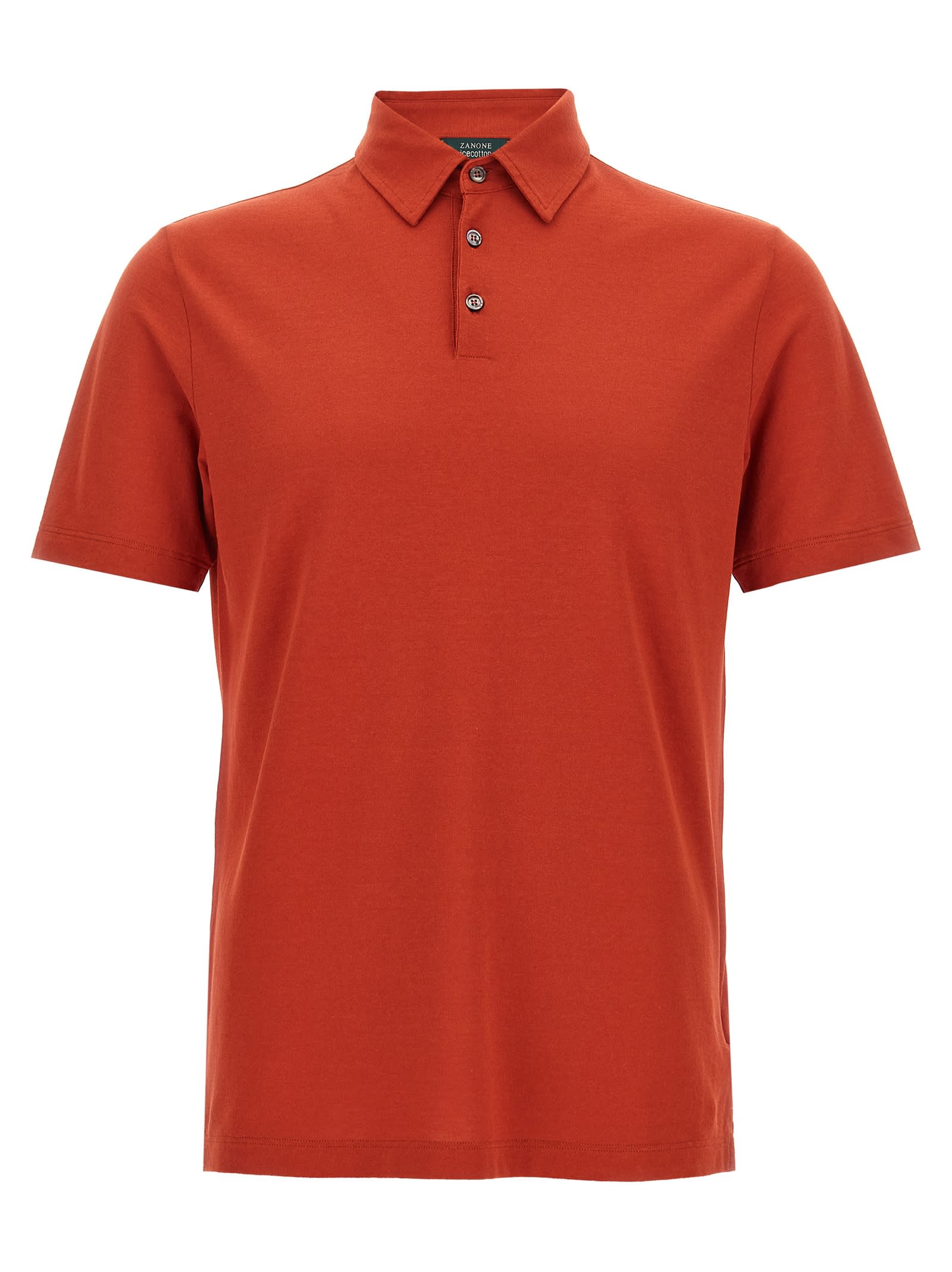 Zanone ice Cotton Polo Shirt