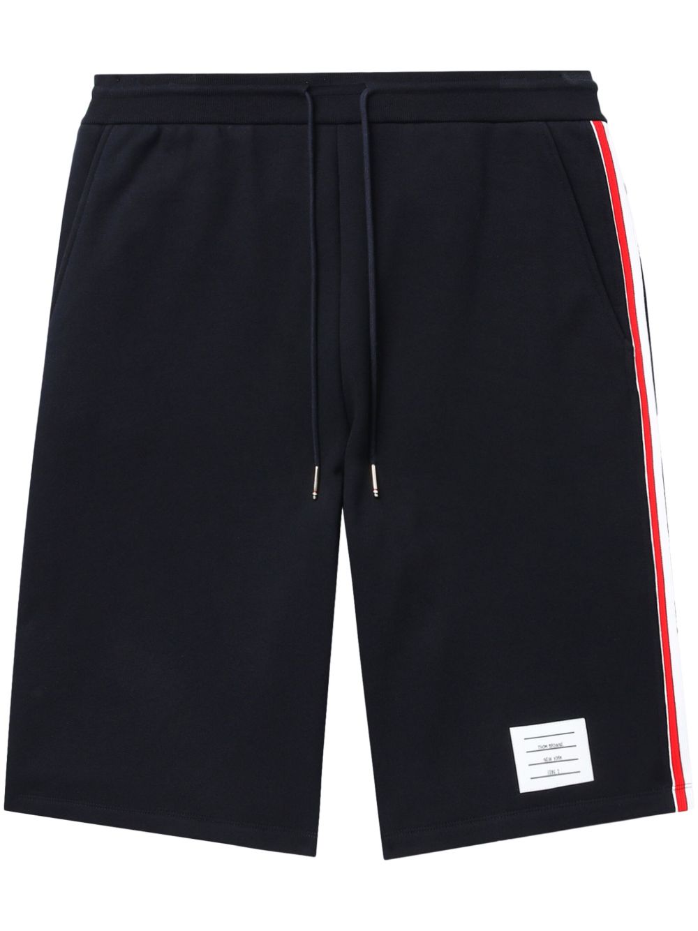 Thom Browne 侧条纹运动短裤 - 蓝色