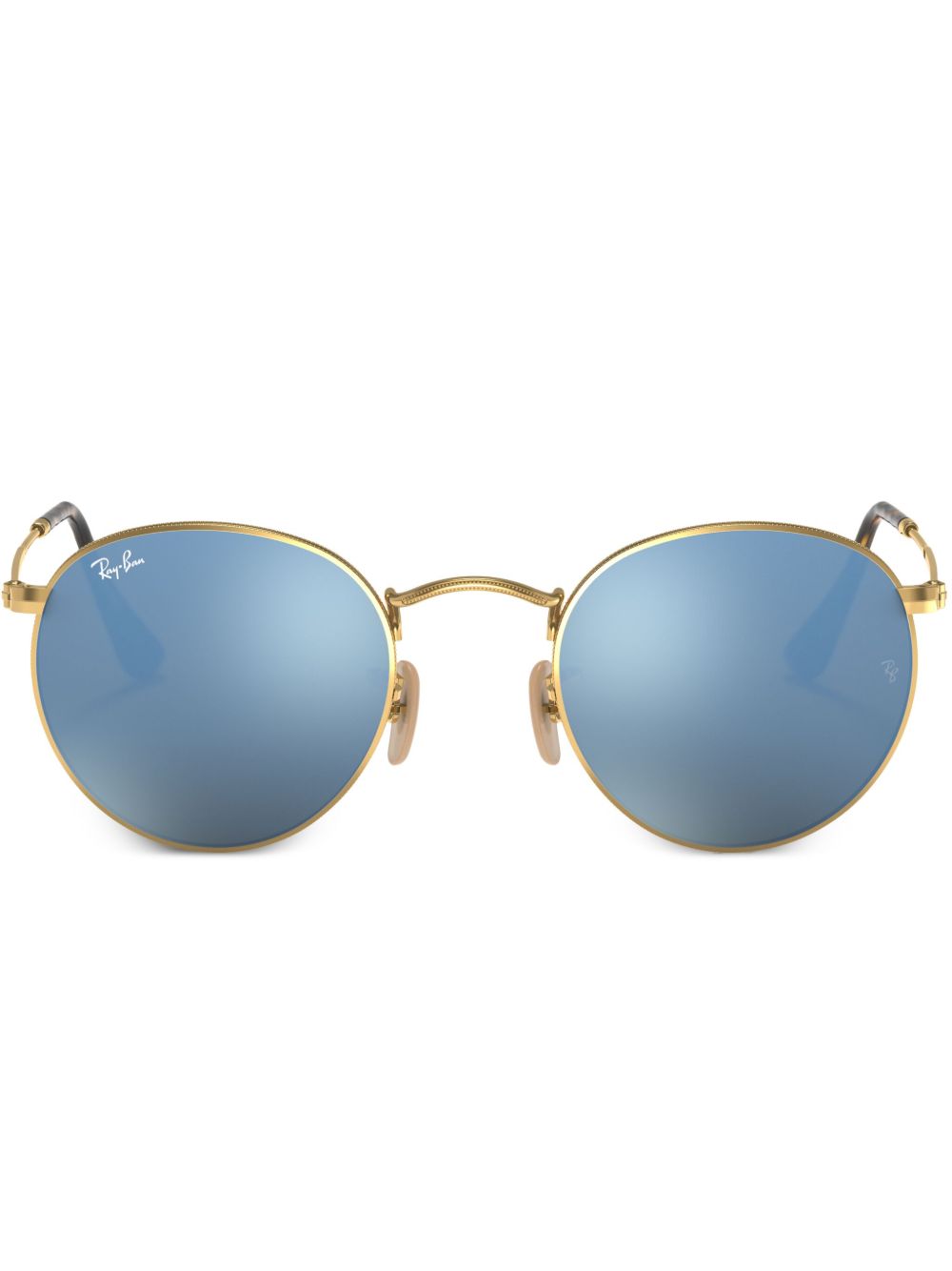 Ray-Ban Round Titanium 太阳眼镜 - 金色