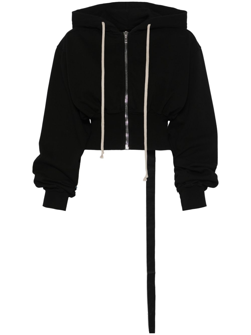 Rick Owens DRKSHDW Tatlin 拉链连帽衫 - 黑色