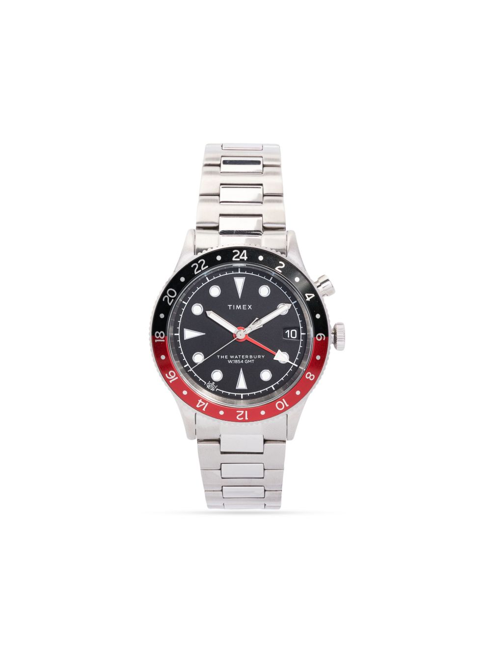 TIMEX Waterbury Traditional GMT 39毫米腕表 - 银色
