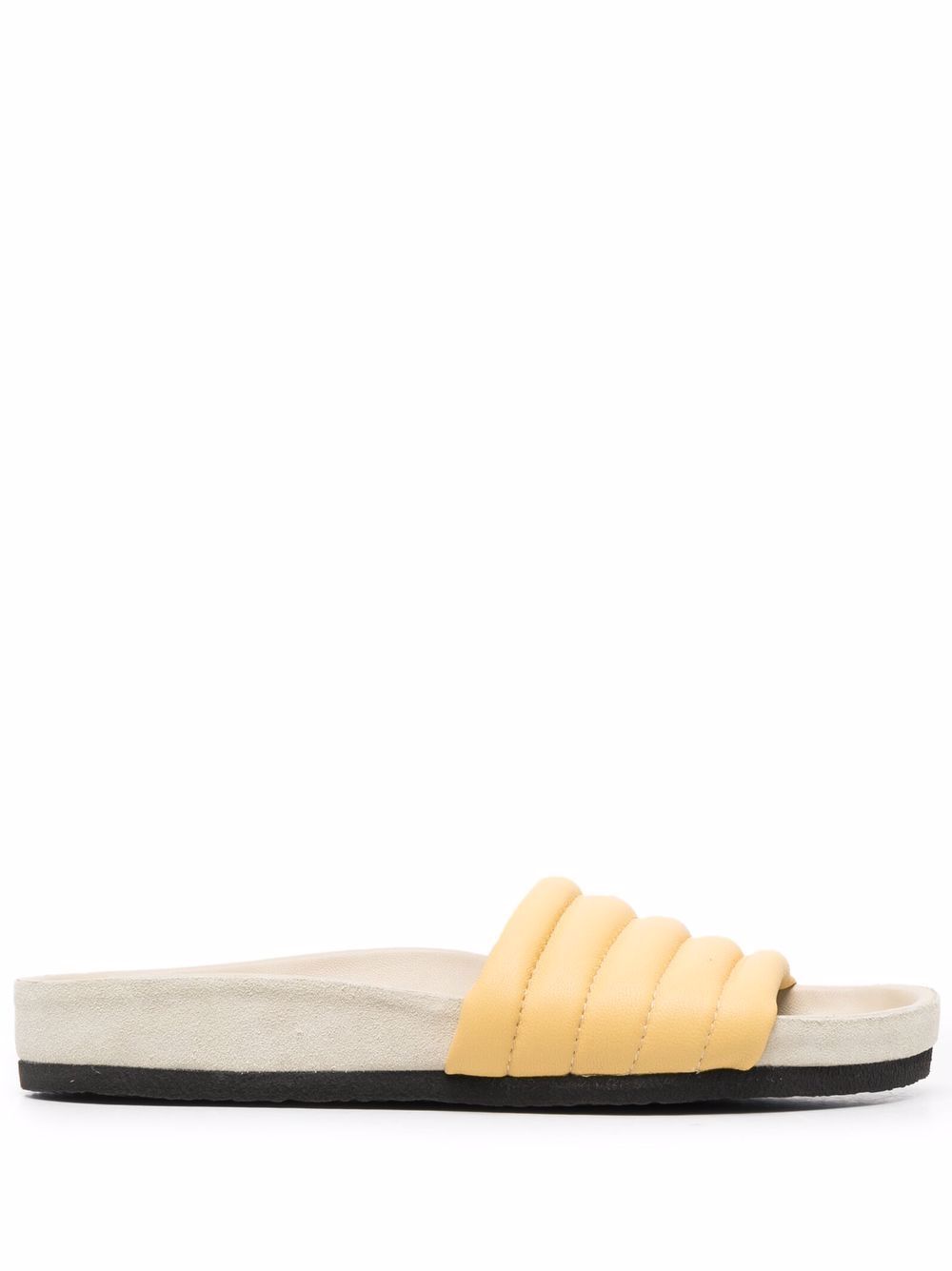 ISABEL MARANT Shellea 填充拖鞋 - 黄色