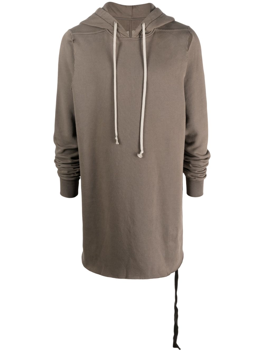 Rick Owens DRKSHDW 镂空抽绳连帽衫 - 褐色