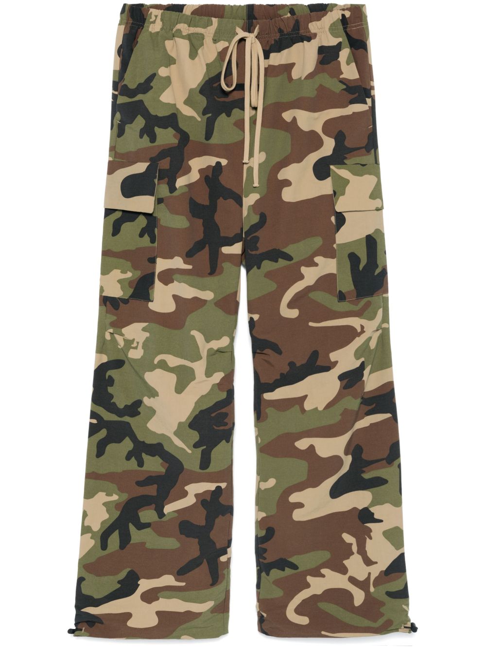 FEAR OF GOD ESSENTIALS 迷彩工装裤 - 绿色