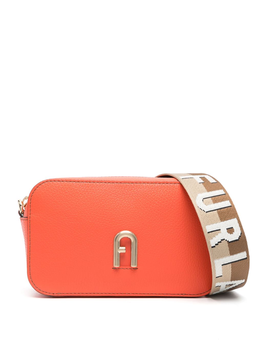 Furla Furla Primula 迷你斜挎包 - 橘色
