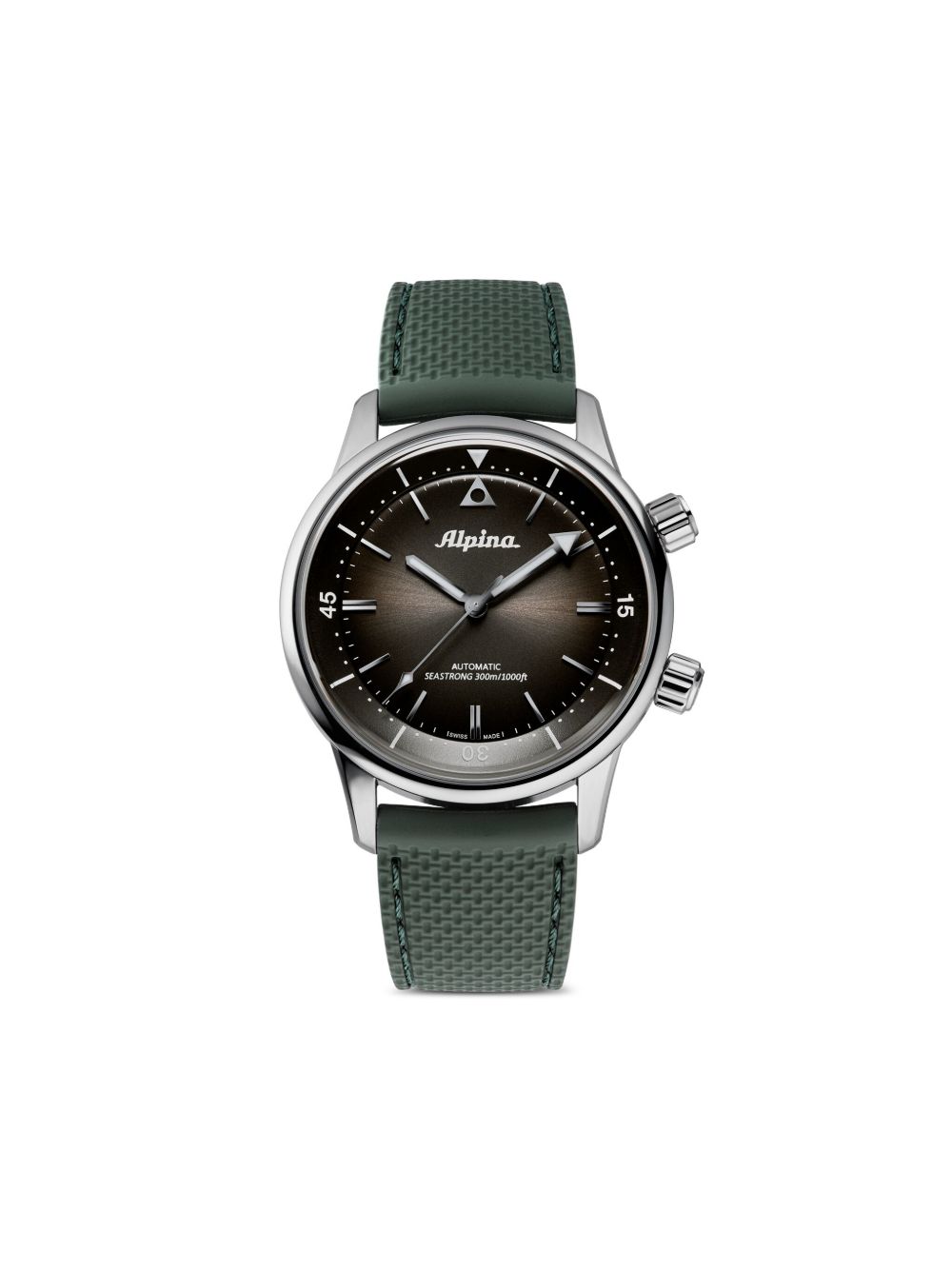 Alpina Heritage Seastrong Diver 300 42毫米腕表 - 黑色