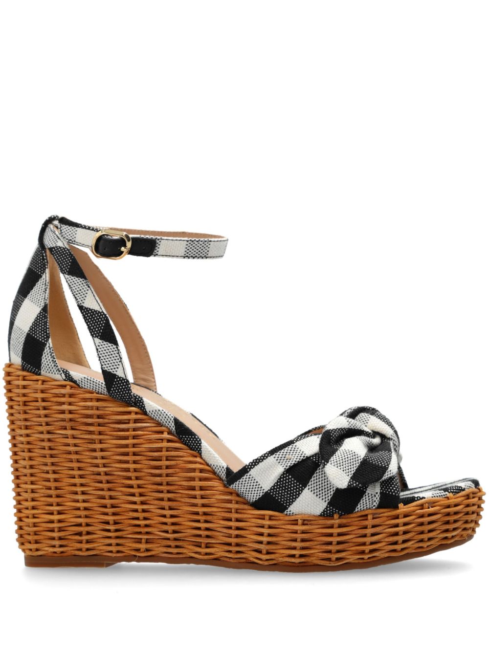 Kate Spade Tianna 高坡跟凉鞋 - 黑色