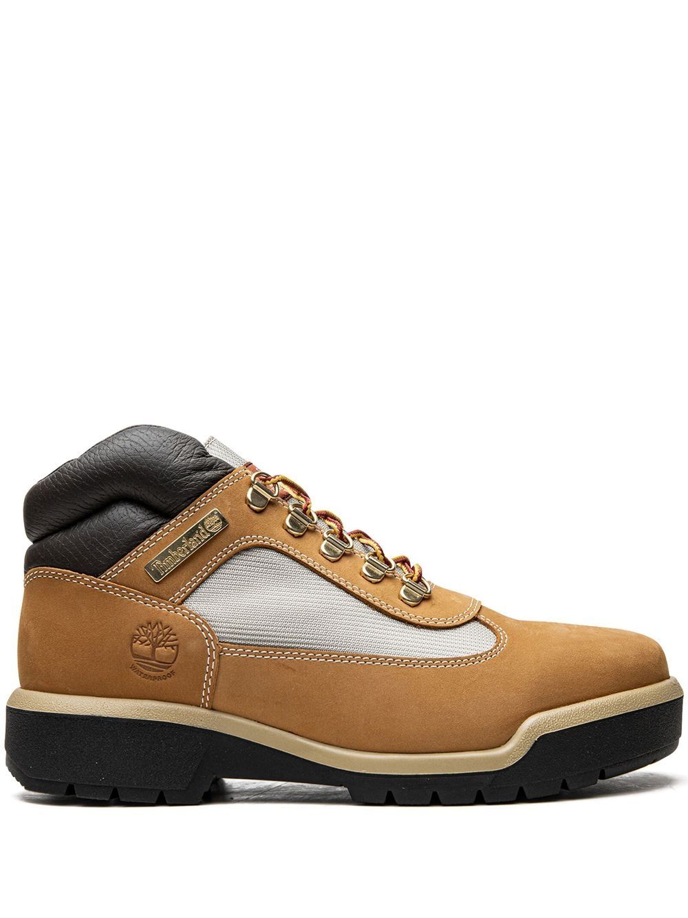 Timberland Field 系带短靴 - 褐色