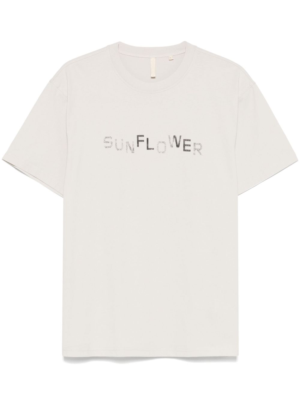 Sunflower Easy logo T恤 - 中性色