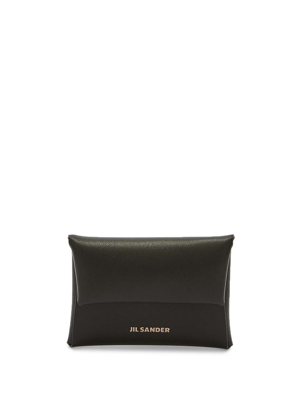 Jil Sander 迷你皮质零钱包 - 黑色