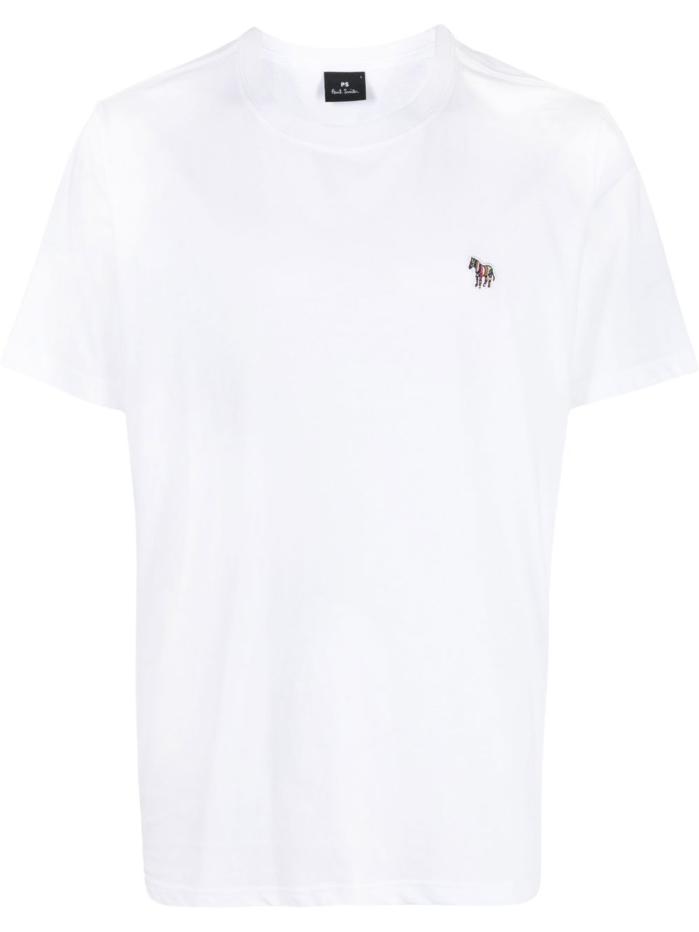 PS Paul Smith Zebra 标贴T恤 - 白色