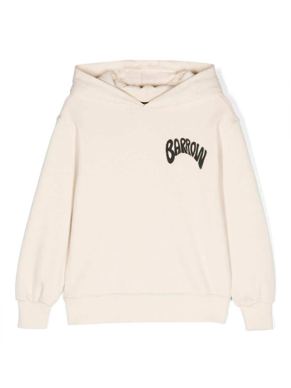 Barrow kids logo印花连帽衫 - 中性色