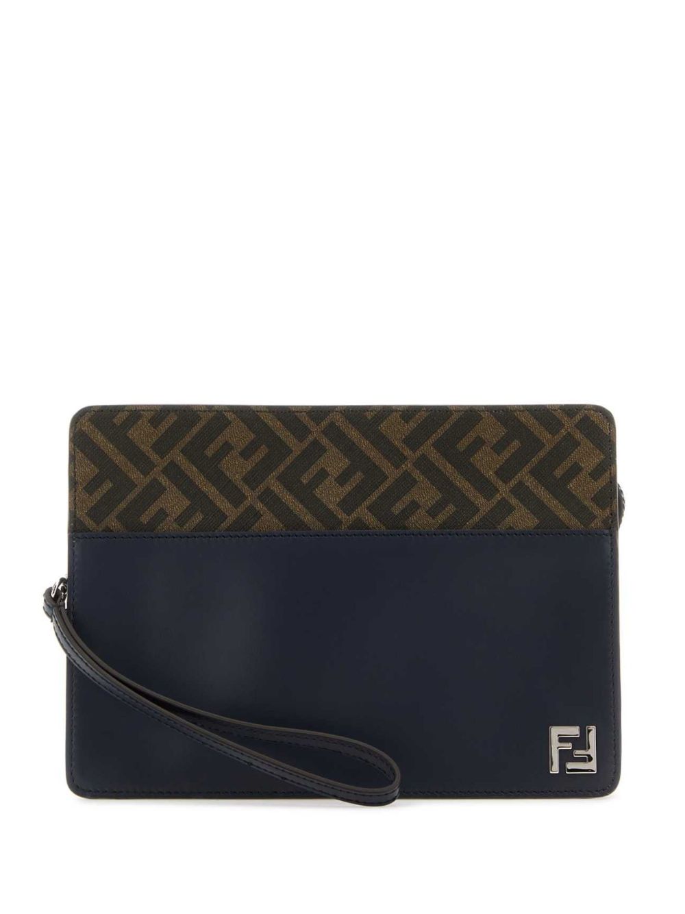FENDI Standing 手拿包 - 褐色