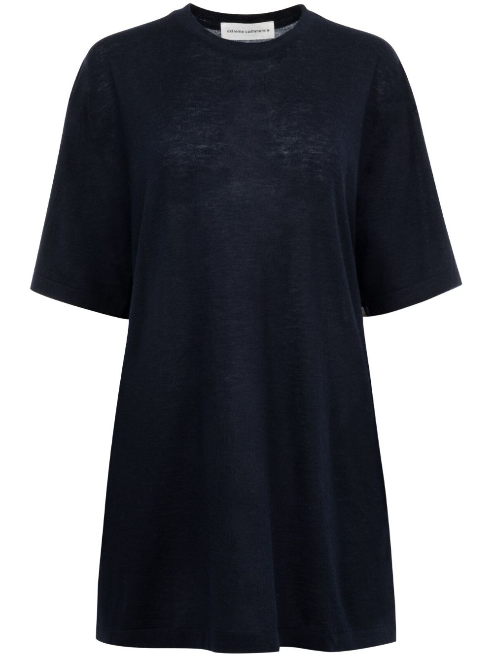 extreme cashmere Slick T恤 - 蓝色