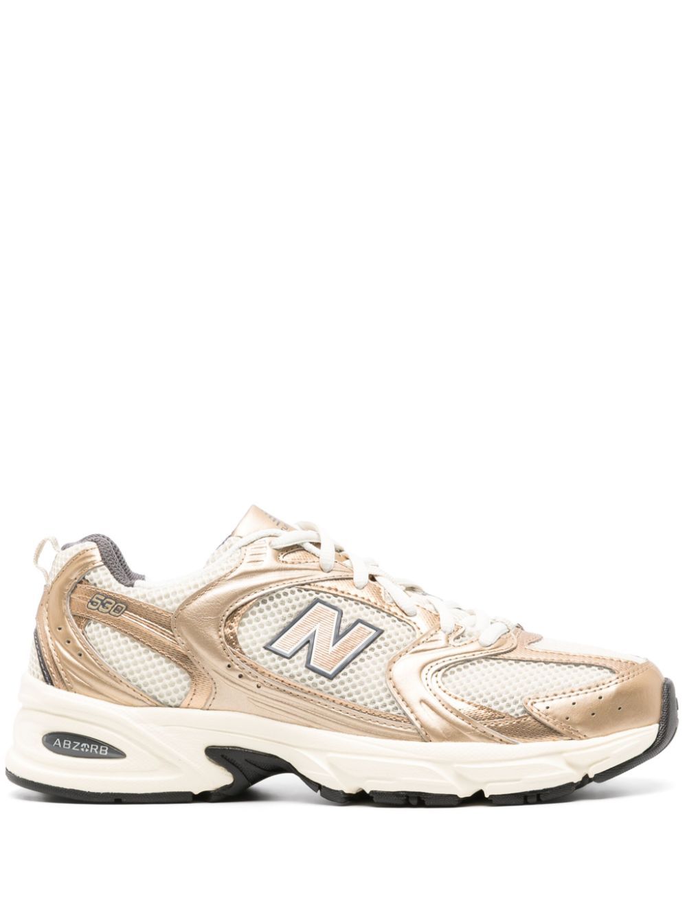 New Balance 530 拼接运动鞋 - 金色