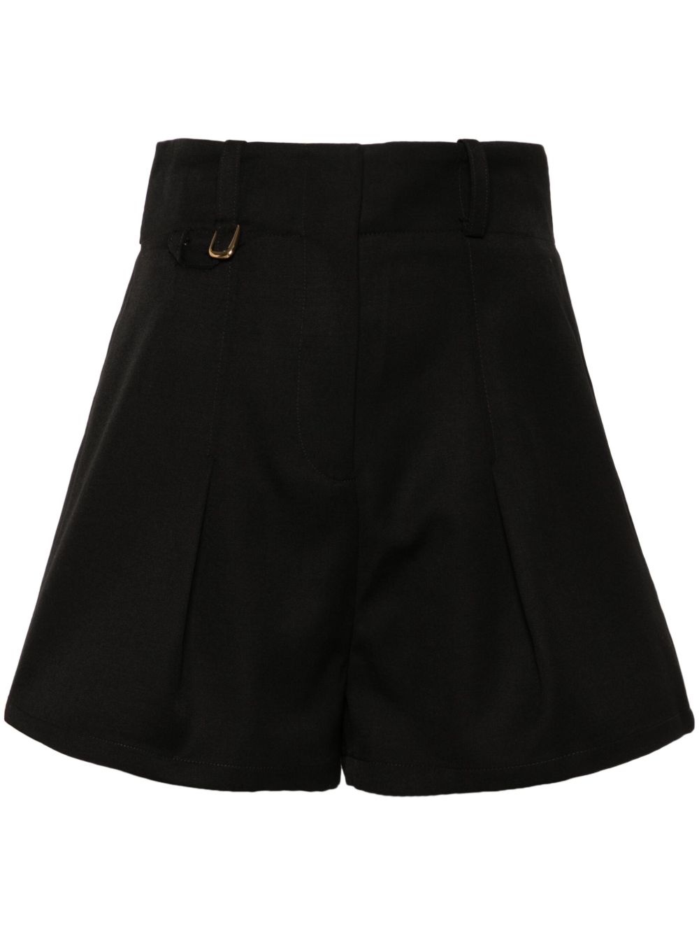Jacquemus Le Short Bari 高腰短裤 - 黑色