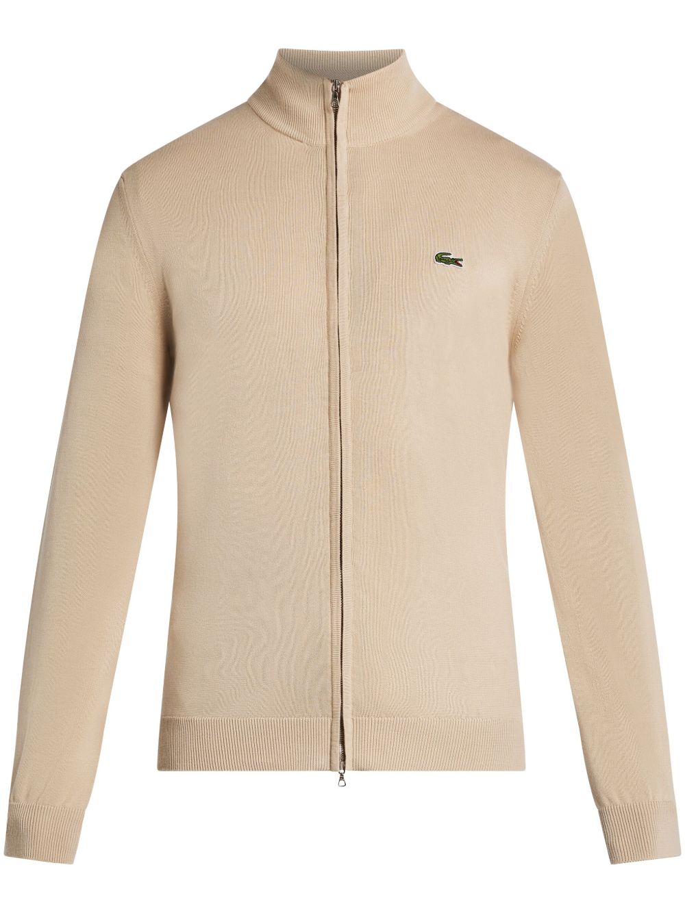 Lacoste 标贴拉链开衫 - 中性色