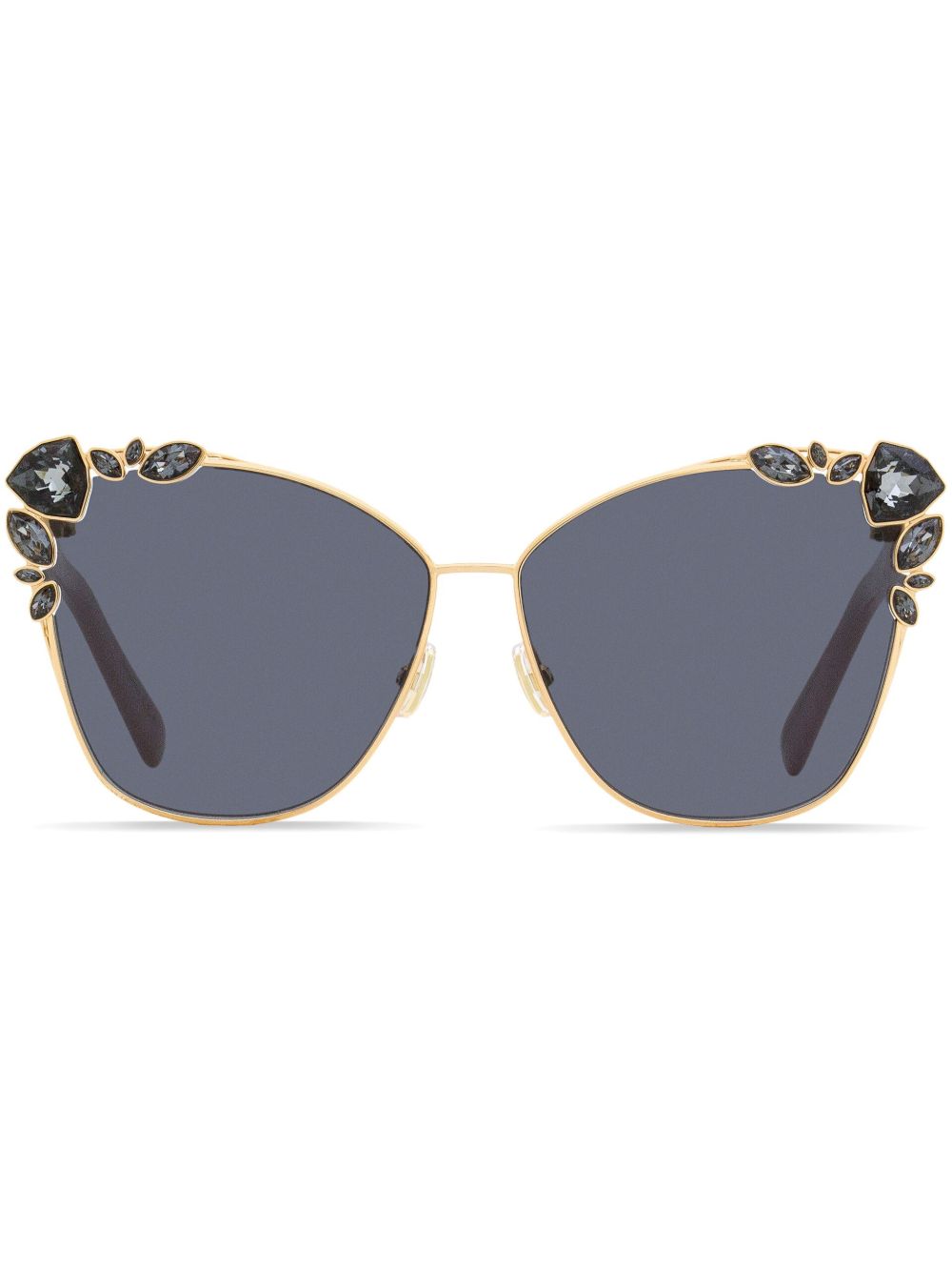 Jimmy Choo Eyewear Kyla 25th Anniversary 太阳眼镜 - 金色