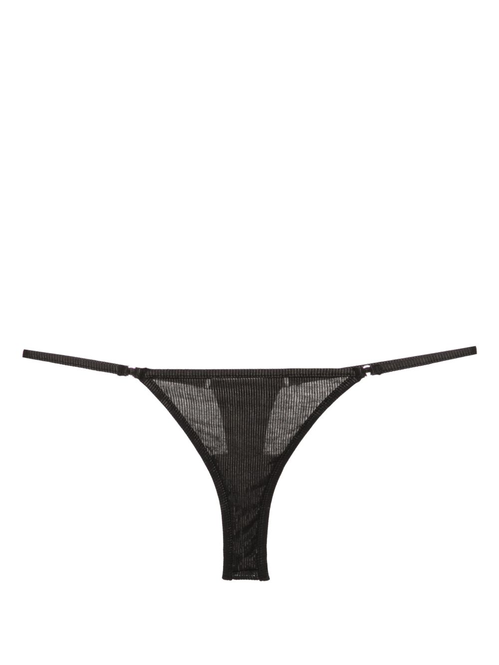 Maison Close La Femme Amazone 丁字裤 - 黑色
