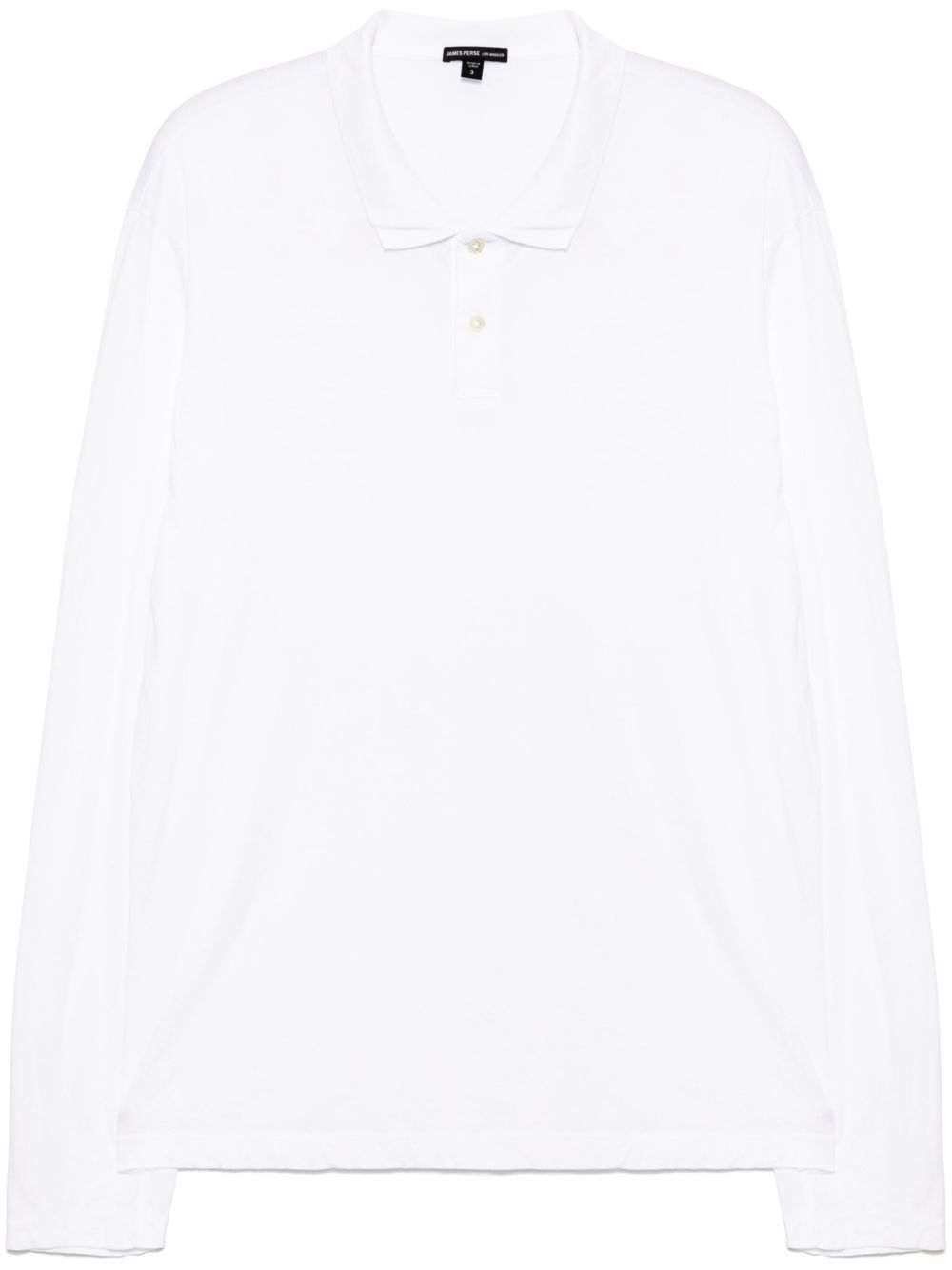 James Perse Luxe Lotus polo衫 - 白色