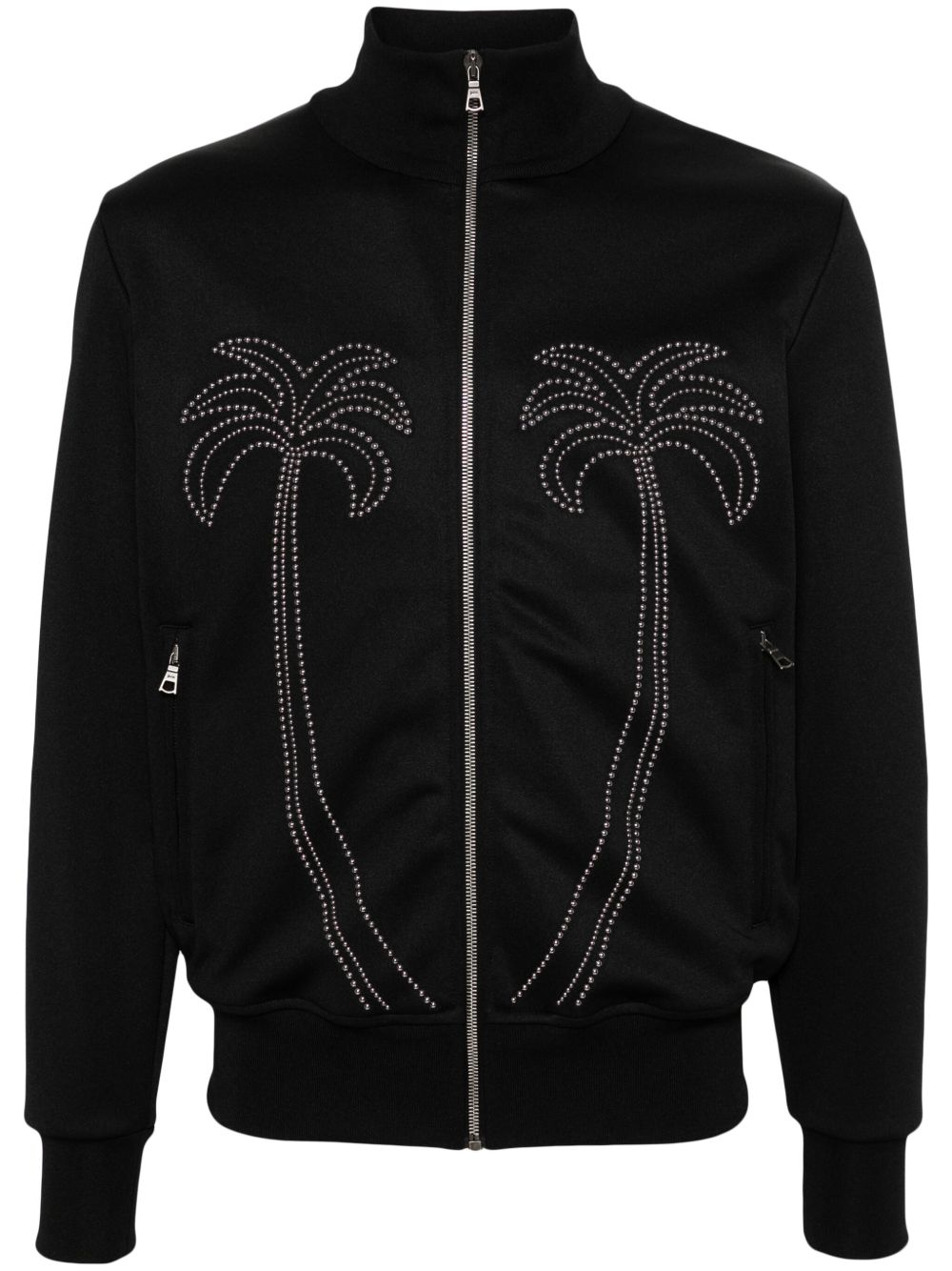 Palm Angels Milano 铆钉运动夹克 - 黑色