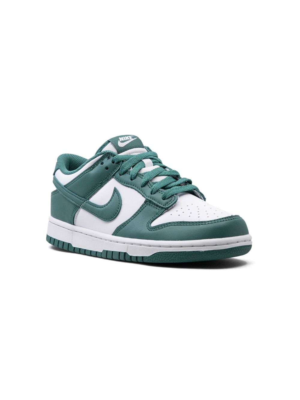 Nike Kids Dunk Low Spruce Green 运动鞋 - 绿色