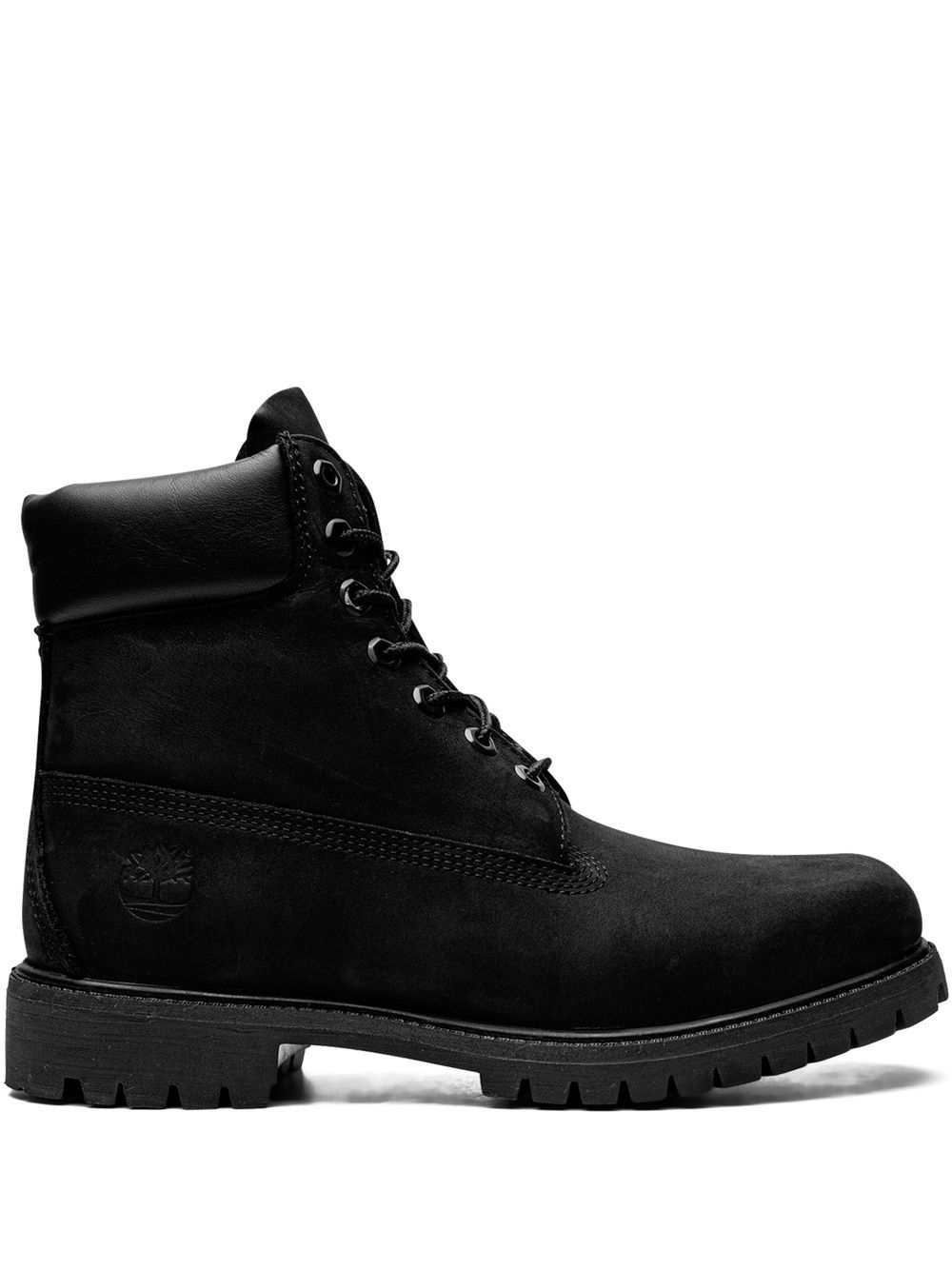 Timberland Premium 厚底短靴 - 黑色