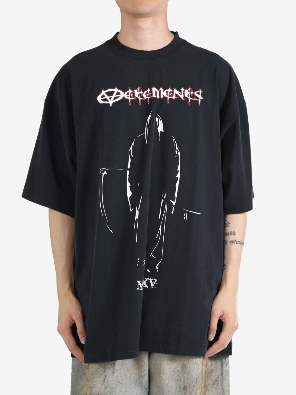 VETEMENTS Reaper Logo T-shirt - 黑色