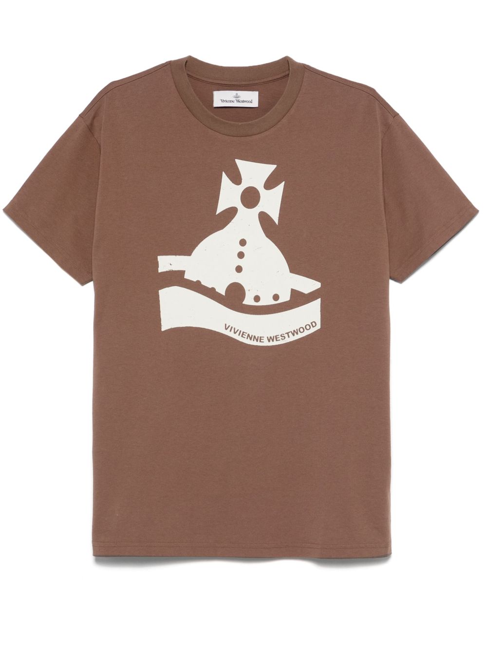 Vivienne Westwood 经典T恤 - 褐色