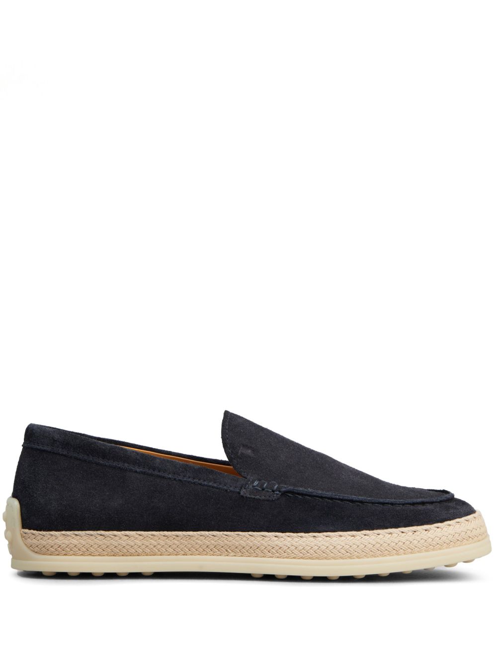 Tod's Gomma 皮质乐福鞋 - 蓝色