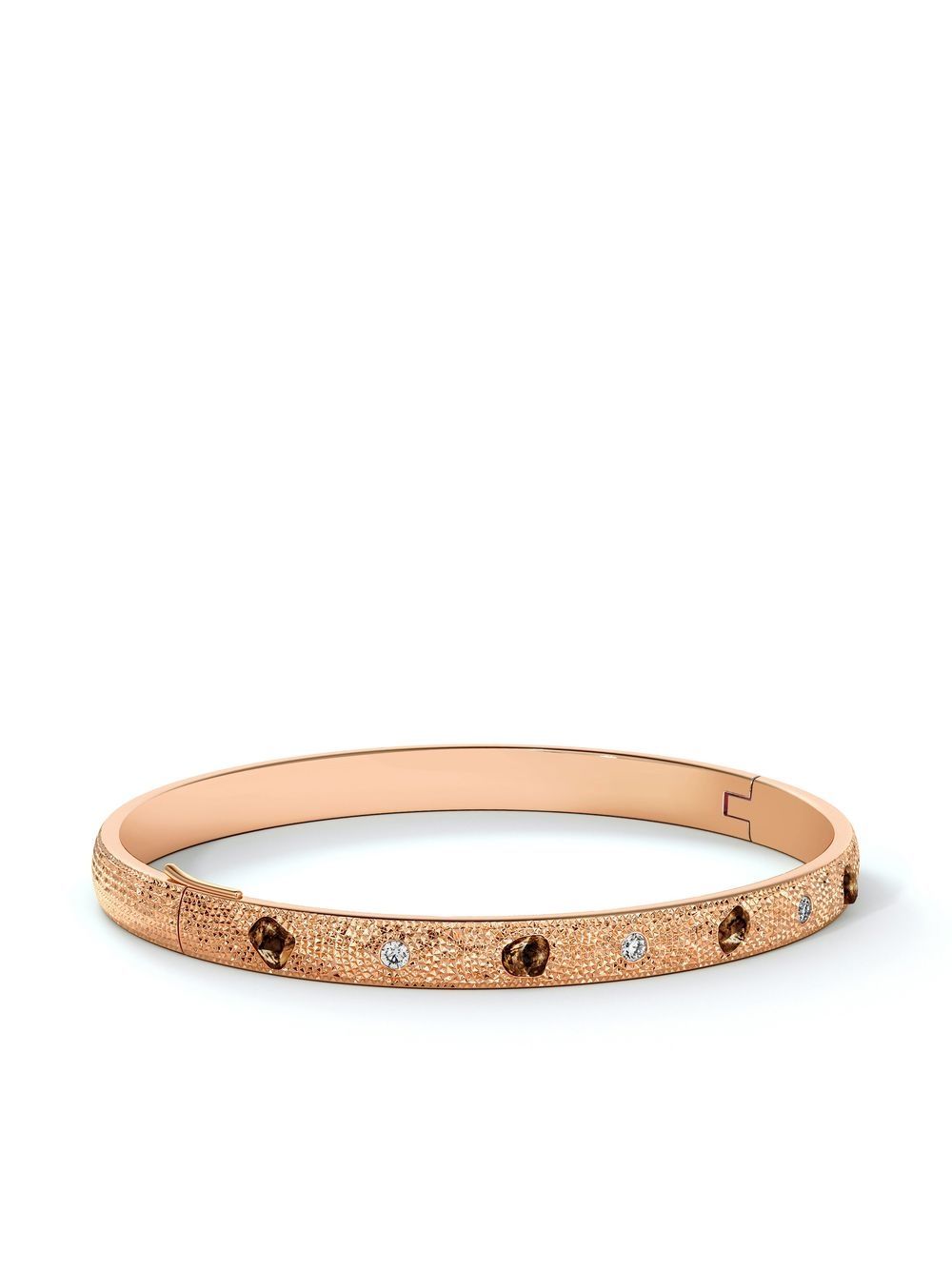 De Beers Jewellers 18K玫瑰金 Talisman 钻石手镯 - 粉色