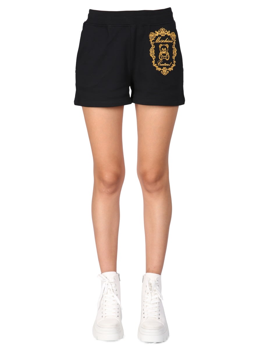 Moschino Shorts With Logo