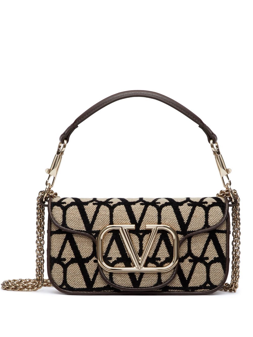 Valentino Garavani Toile Iconographe 单肩包 - 中性色