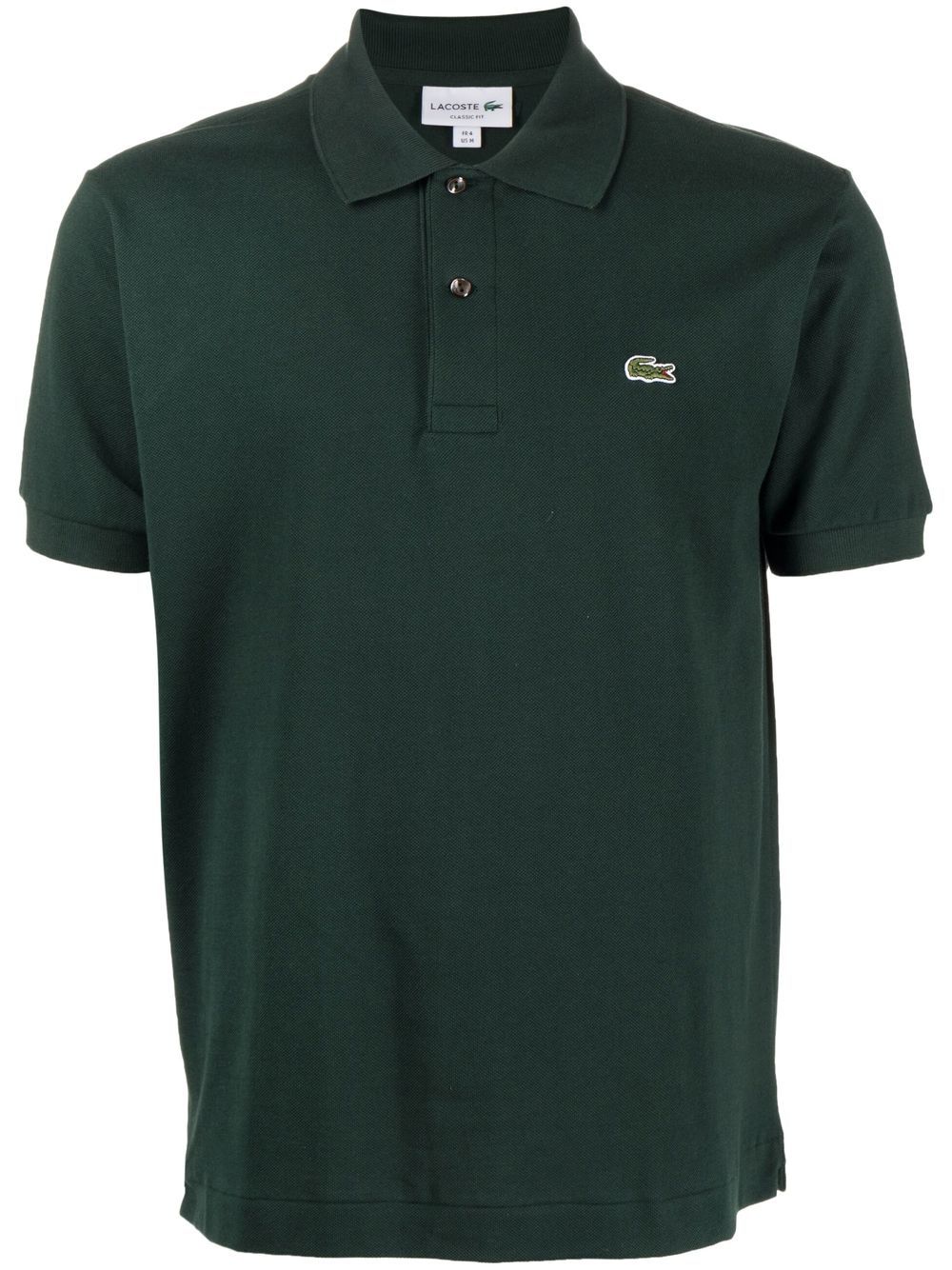 Lacoste 胸处标贴polo衫 - 绿色