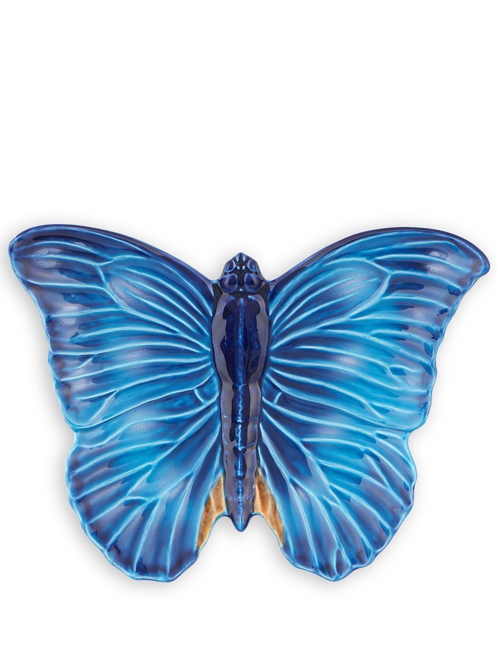 Bordallo Pinheiro Cloudy Butterflies 餐盘 - 蓝色