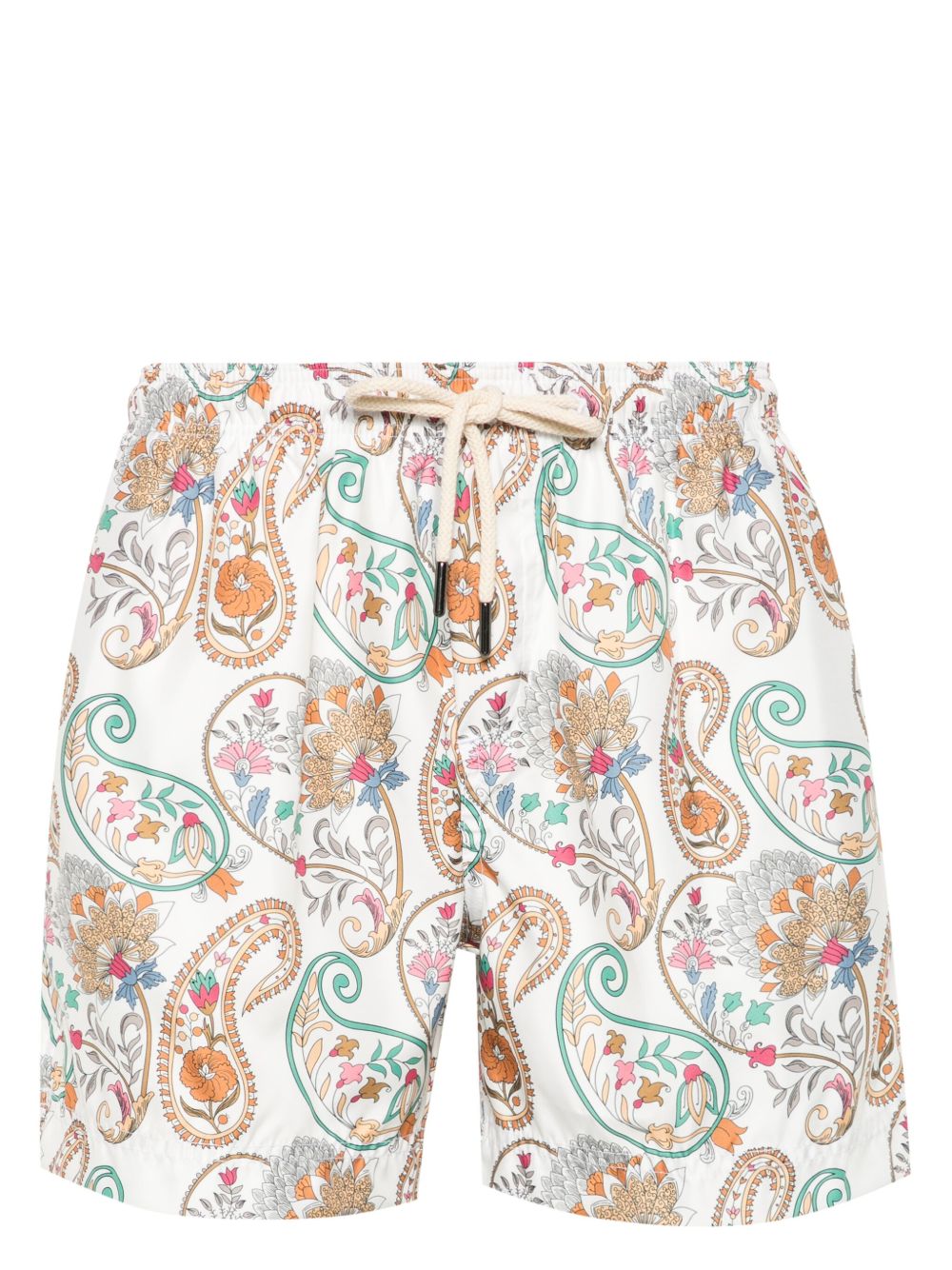 PENINSULA SWIMWEAR 佩斯理印花泳裤 - 白色