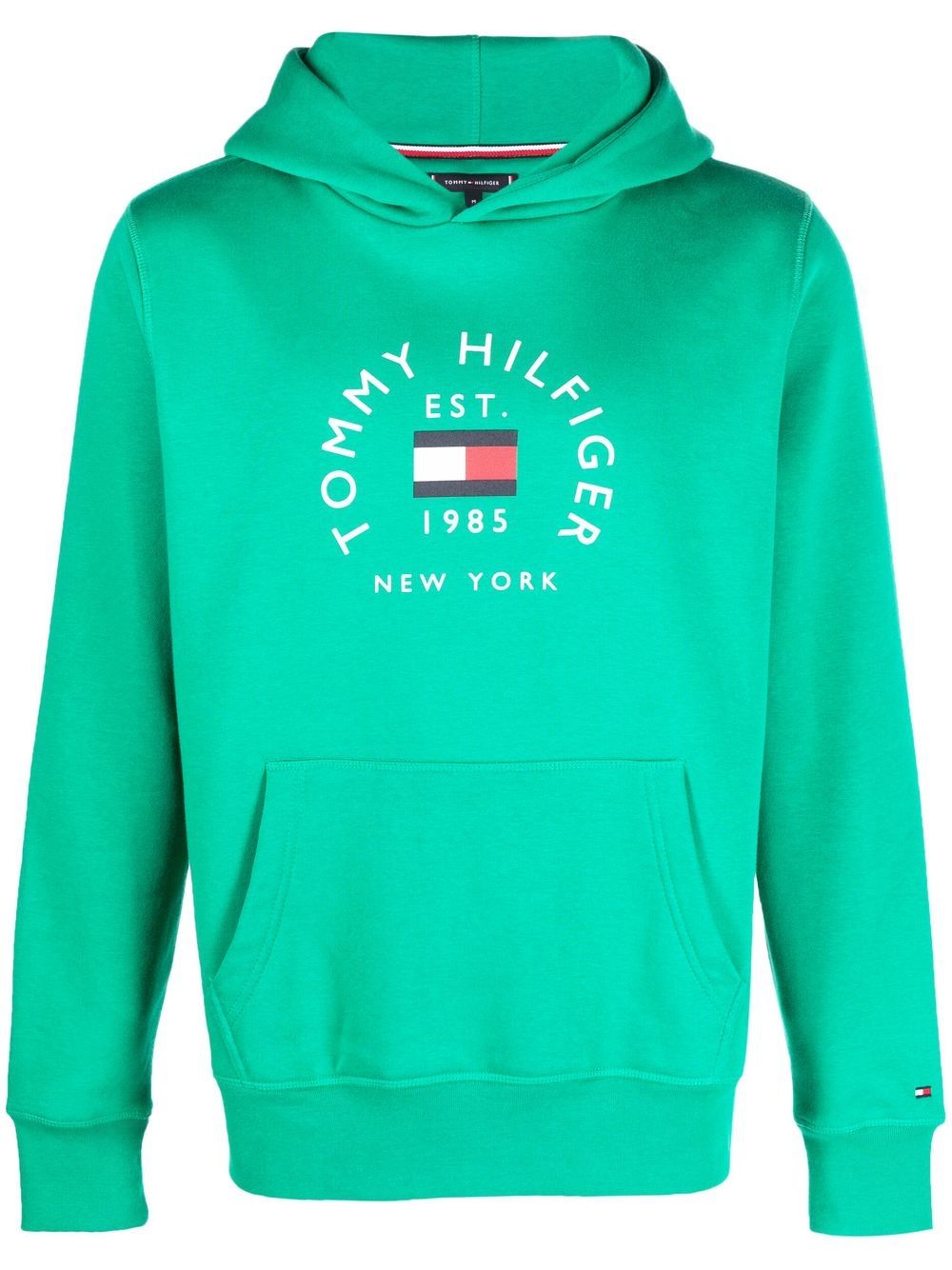 Tommy Hilfiger 胸处盖袋细节开衫 - 绿色